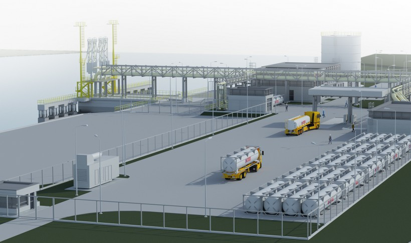 The small-scale LNG terminal in Gdańsk - visualizations5